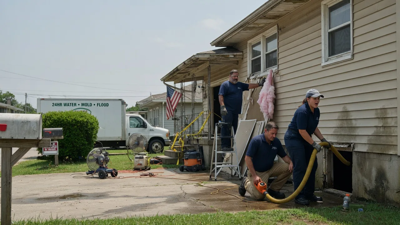 Water Damage Repair in Oakdale, IL near me